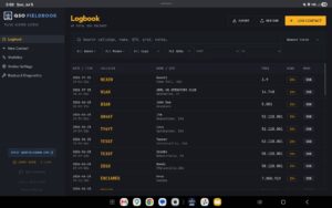 QSO Fieldbook ham radio logging app screenshot